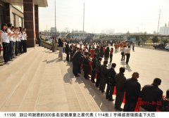 第114批淮北康復患者感恩盛宏行到達——謝恩者達到25省114批，總人數18000多名